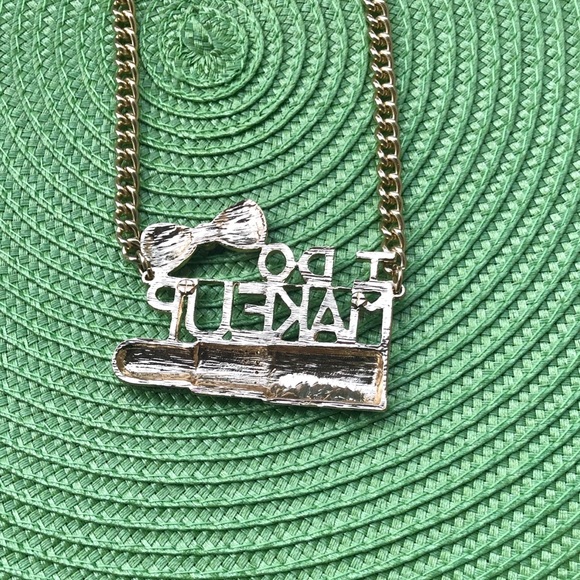 I Do Makeup Necklace - Picture 3 of 4